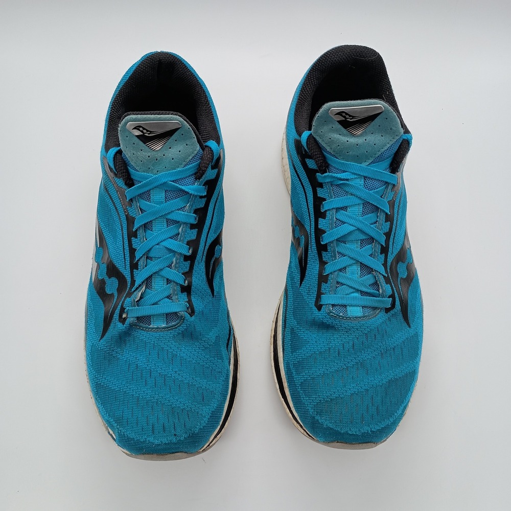 Saucony Endorphin Speed Mens Running Shoes‎ Blue Black Size 13 - Picture 3 of 9